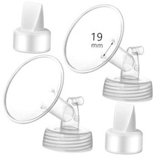 and Duckbill Valve Compatible with Spectra S1 S2 9 Plus Breastpump 19mm Flange
