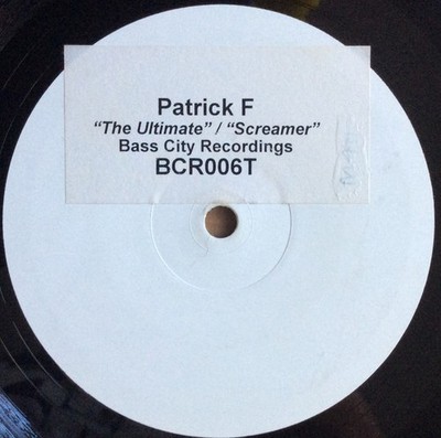 Patrick F - The Ultimate / Screamer - TRANCE / USED *EXCELLENT+*