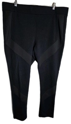 Lane Bryant Skinny Plus Size 20 Black Leggings Control Top Pants