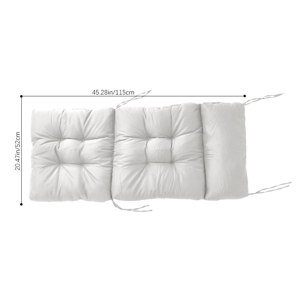 Garden High Back Chair Cushion Indoor Outdoor Lounger Chair Replacement ...