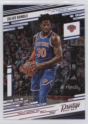 2022-23 Panini Chronicles Prestige Red 27/149 Julius Randle #74 1ew0