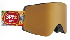 NEW Spy Marauder Snow Goggles-Essentials-Happy Bronze Gold Mirror+Happy Bonus