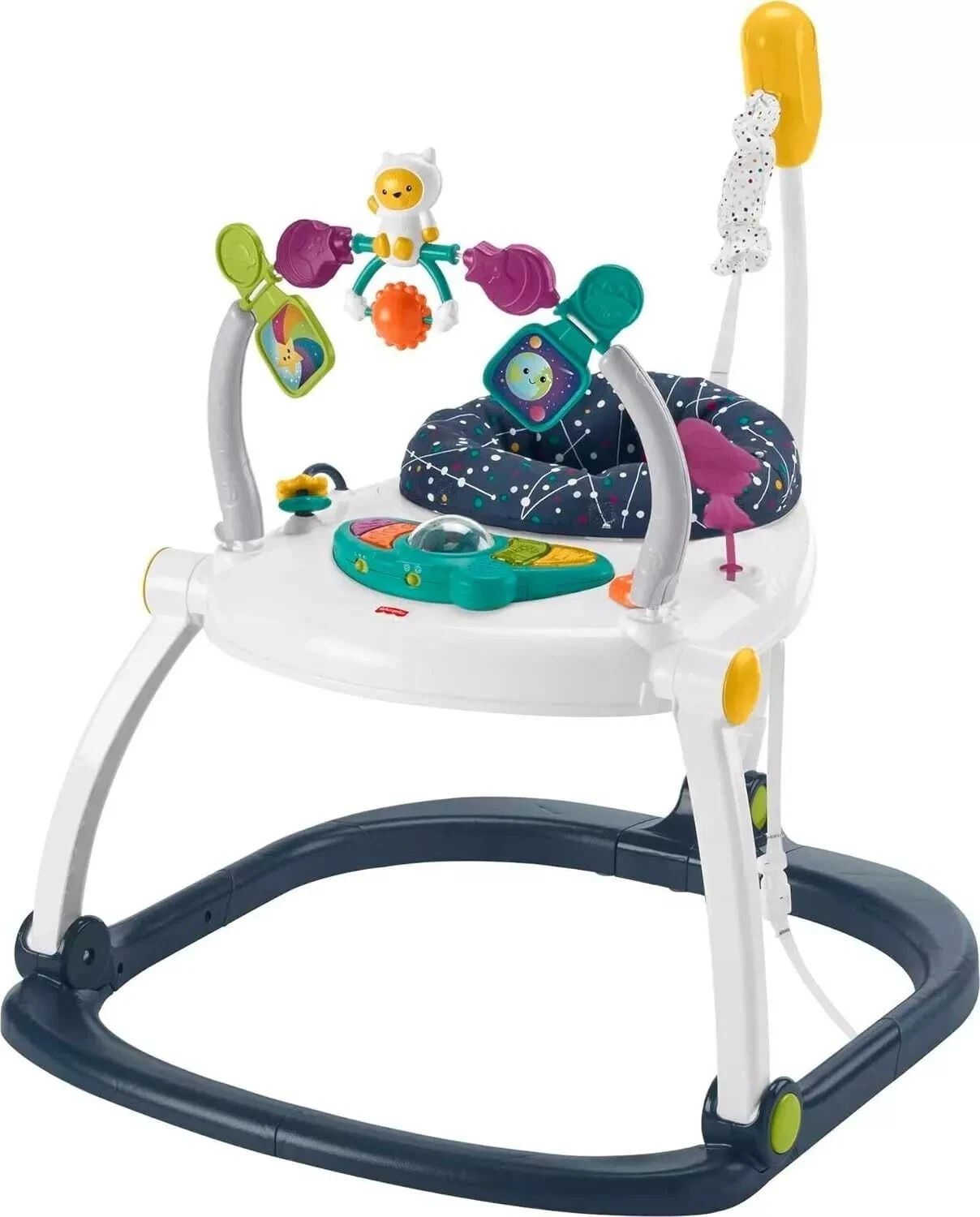 Fisher-Price Baby Bouncer Activity Center Jumperoo SpaceSaver with Lights Sound
Opens in a new windo