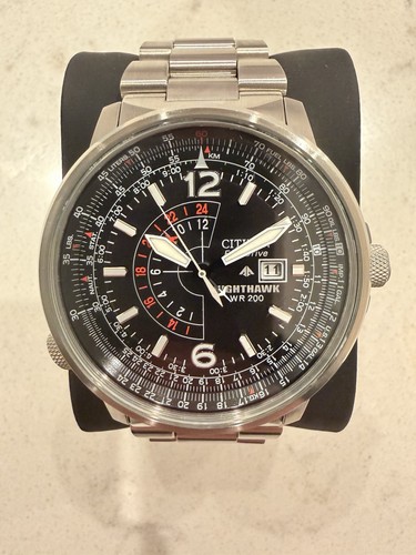 Citizen Promaster Nighthawk Eco Drive Solar Watch BJ7000-52E