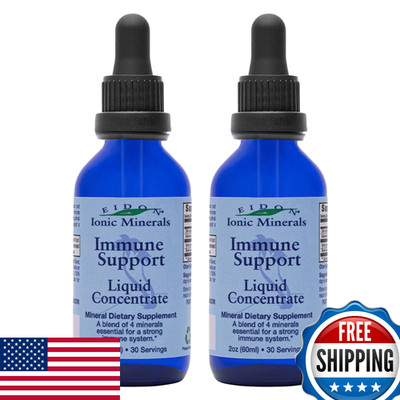Eidon Ionic Minerals Immune Support Liquid Concentrate - Mineral Drop 2x2oz