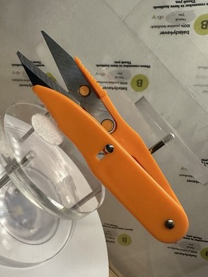 Beadsmith Thread Snips Beading Scissors 4 1/8  U Shaped Scissors