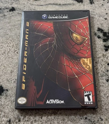 Nintendo GameCube Spider-Man 2 2004 Game Complete Untested AS IS