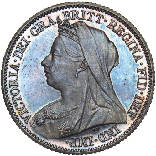 1893 Victoria Sixpence — photo from the most recent tracked eBay sale