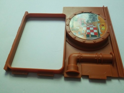 Vintage 1989 Ninja Turtles Sewer Lair Playset Wall Part - R925 - Picture 2 of 3