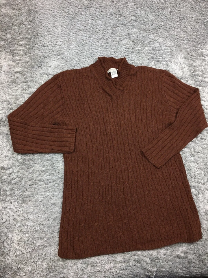 Suéter Melrose Mujer Talla Mediana Marrón Seda Acrílico Nylon Foto 3 de 4
