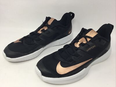 Nike Womens Court Vapor Lite Size 8.5 Black Tennis Pickleball Running Shoes Z | eBay