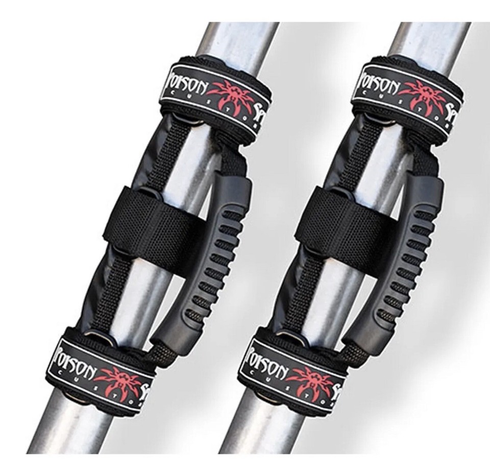 Poison Spyder Universal Grab Handles Front & Rear bolt for Jeep JK 57 ...
