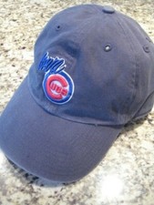  Iowa Cubs logo 47 Brand triple A minor league baseball youth hat cap gray
