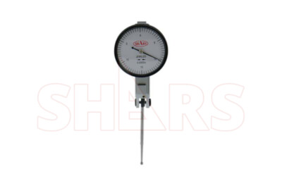 Shars 1.5  White Face Dial Test Indicator .030 0-15-0 .0005  44mm Long Probe !]