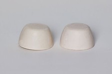 American Standard Replacement Toilet Bolt Caps - Set of 2 - SHELL