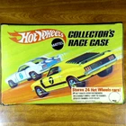 Hot Wheels Vintage Redline 24 Car Collector's Race Case Black USA Storage 1970