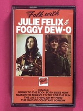 Folk With Julie Felix  Foggy Dew-O Pickwick Audio Cassette