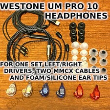 Westone UM Pro 10 Audiophile MMCX Cable In Ear Headphones