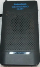 Vintage RadioShack Weather Radio Crystal Controlled 3 Frequency 