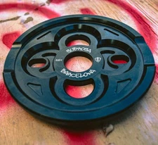 SUBROSA BARCELONA BMX SPROCKET + GUARD 25t 7075 ALLOY SHADOW RANT BLACK NEW