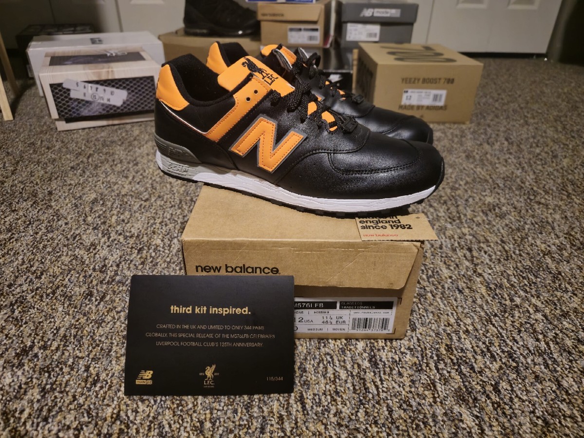 オーダー NEW BALANCE 576 M576LFB MEN'S 12 US FC LIVERPOOL SHOES 500 Pairs