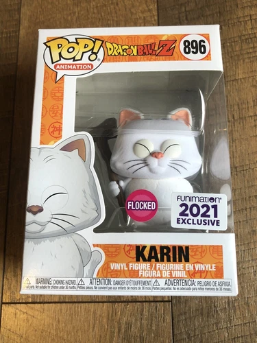 Funko Pop! Dragon Ball Z Flocked Edición Exclusiva: Karin #896