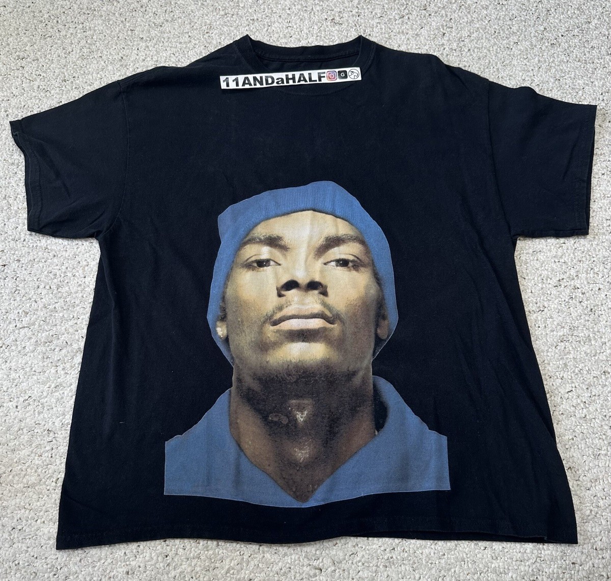 Snoop Dogg shirt XL Beware Death Row Records Rap | eBay