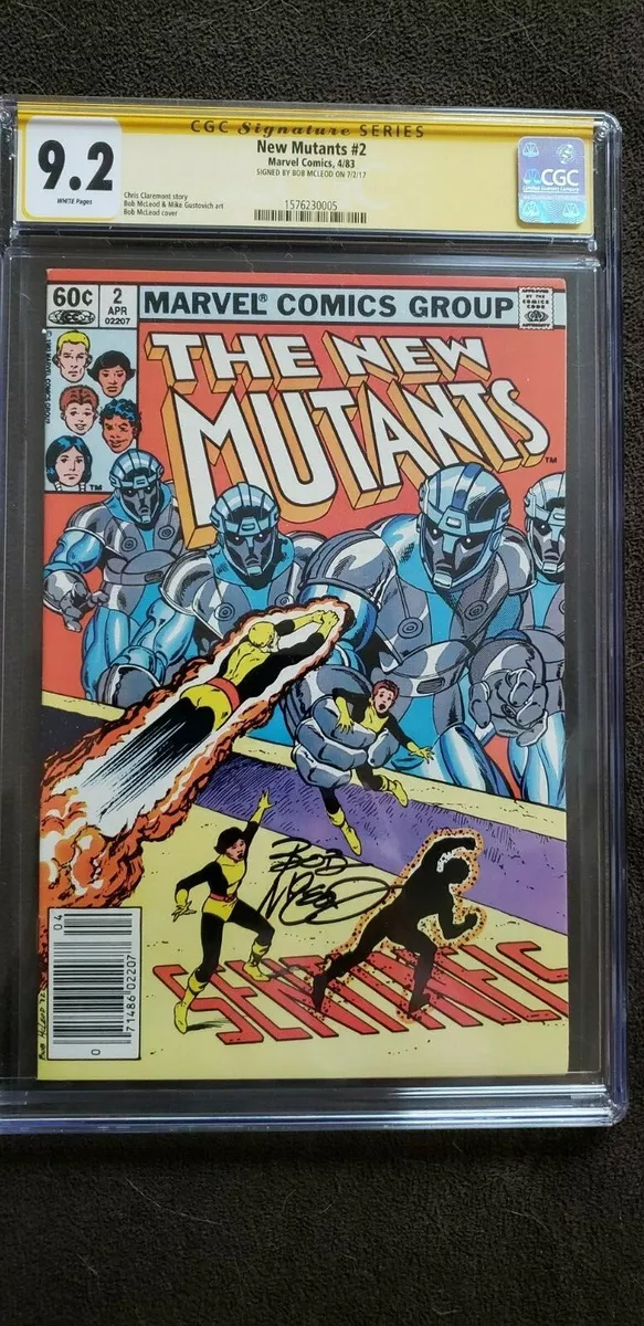 New Mutants # 002 SIGNED Bob McLeod