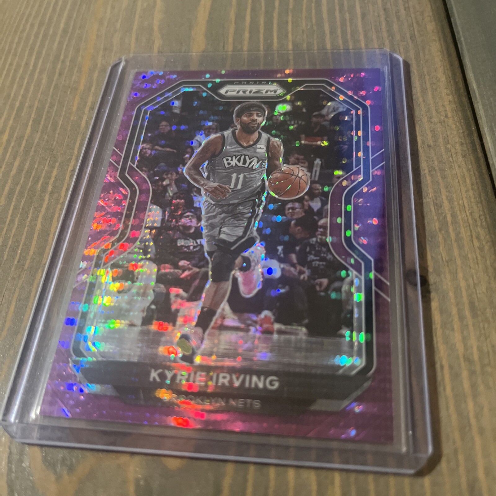 2020-21 Kyrie Irving Prizm Purple Pulsar /35