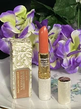 VINTAGE ULTIMA II CHARLES REVSON SUPER LUSCIOUS LIPSTICK METAL CASE SULTRY PEACH