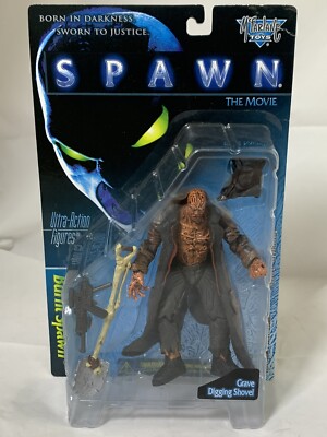 1996 Spawn The Movie BURNT SPAWN - McFarlane Toys - Ultra Figure - NEW Sealed
