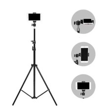 Handy Stativ 160cm Faltbar Live Monopod Halter Für Smartphone Kamera Video
