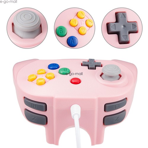 N64 Controller Video Game Gamepad Joystick Joypad Wired For Nintendo 64 Console - Picture 99 of 122