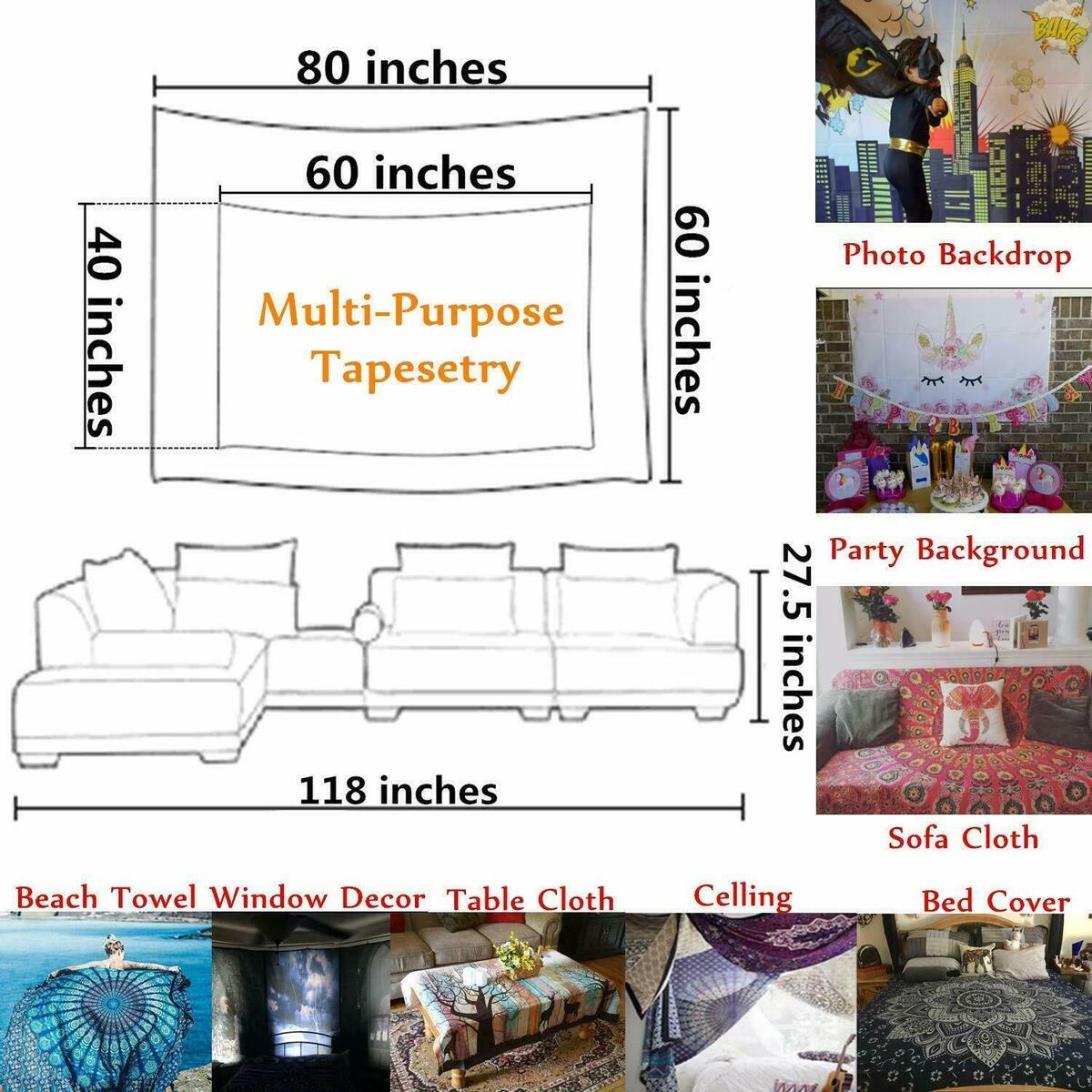  asdas Tapestry Wall Hanging,Polyester Home Decoration Bedroom  Living Room Tapestries, Strawberry Rabbit Tablecloth Landscape Art Sofa  Background Wall Covering Decoration Gifts Young People,Strawber, 150*130cm  : Home & Kitchen