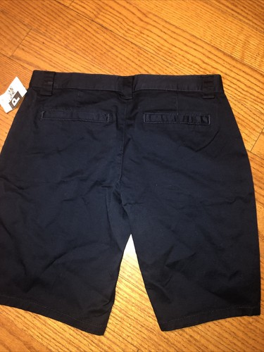 Cat & Jack uniform shorts! 10 plus! navy! new! - Picture 3 of 3