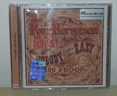 VIER REITER - NOBODY SAID IT WAS EASY - MUSIK AUF CD - CD