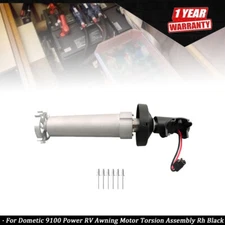 3310423.209U For Dometic 9100 Power RV Awning Motor Torsion Assembly Rh Black