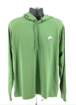 men's nike sportswear club jersey pullover hoodie