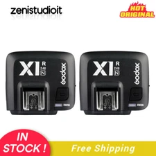 US 2X Godox X1R-N 2.4G TTL Studio Flash Speedlite Receiver For Nikon Camera
