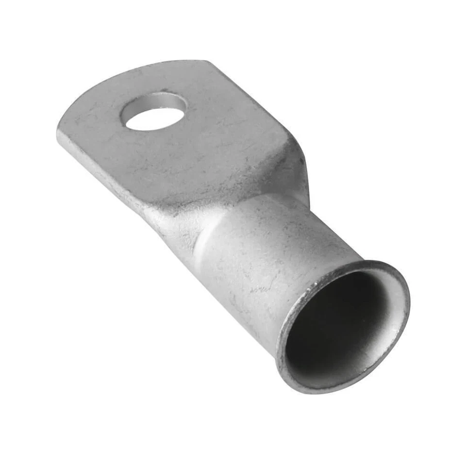 5pcs Tinned Copper 3/0AWG Wire Lugs Cable Crimp Connector 5/16'' Ring Terminals - Image 4 of 4