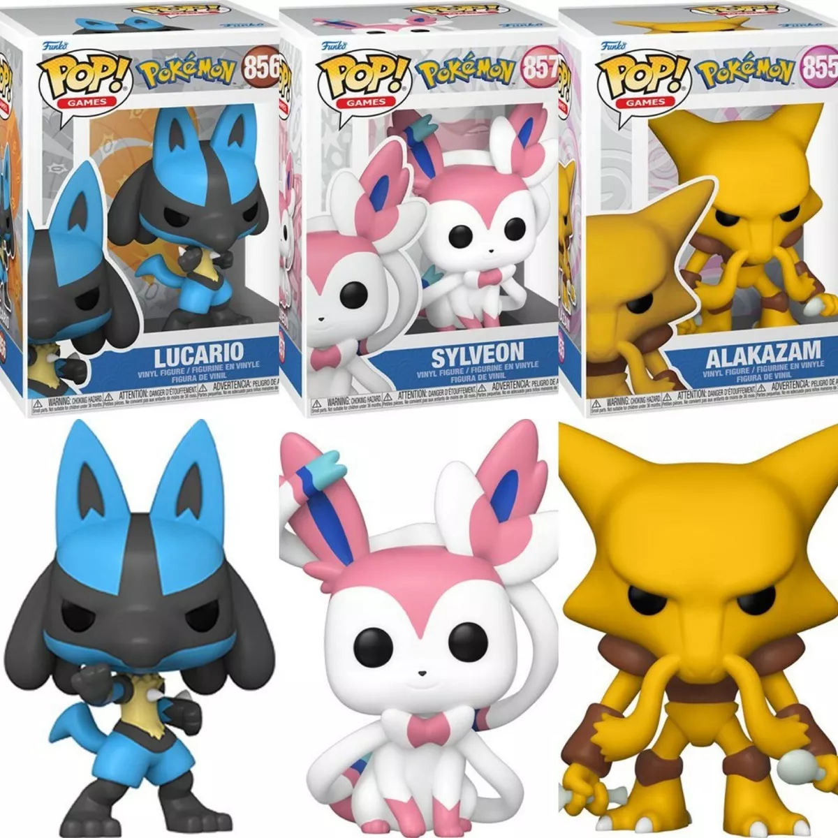 Lucario N°856 POP! Pokémon Vinyl figurine 9 cm