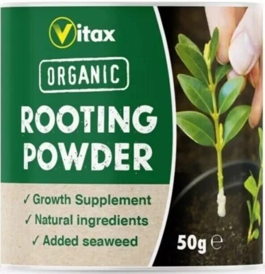Vitax Organic Rooting Powder Hormone For Plants Natural Growth Supplement 50g