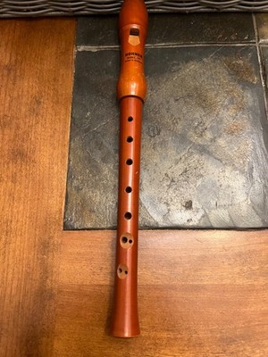 Vintage Hohner Konzert C-Descant Wooden Recorder Germany 9504