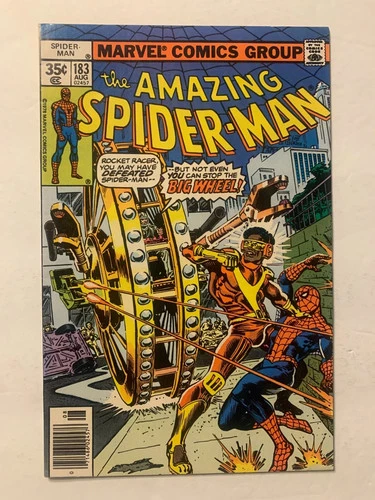 #080 - Show #3 (3/28) - The Amazing Spider-Man #183 - Aug 1978 - Key - 7.0 FN/VF