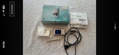 Canon Digital IXUS 85 IS IXUS Kompaktkamera 10MP 3x Zoom IS silber OVP
