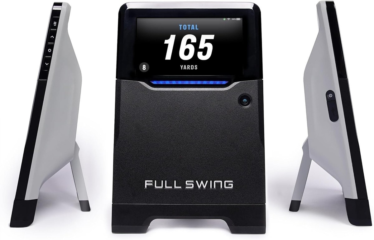 Full Swing Kit Golf Outdoor Indoor Launch Monitor Black for