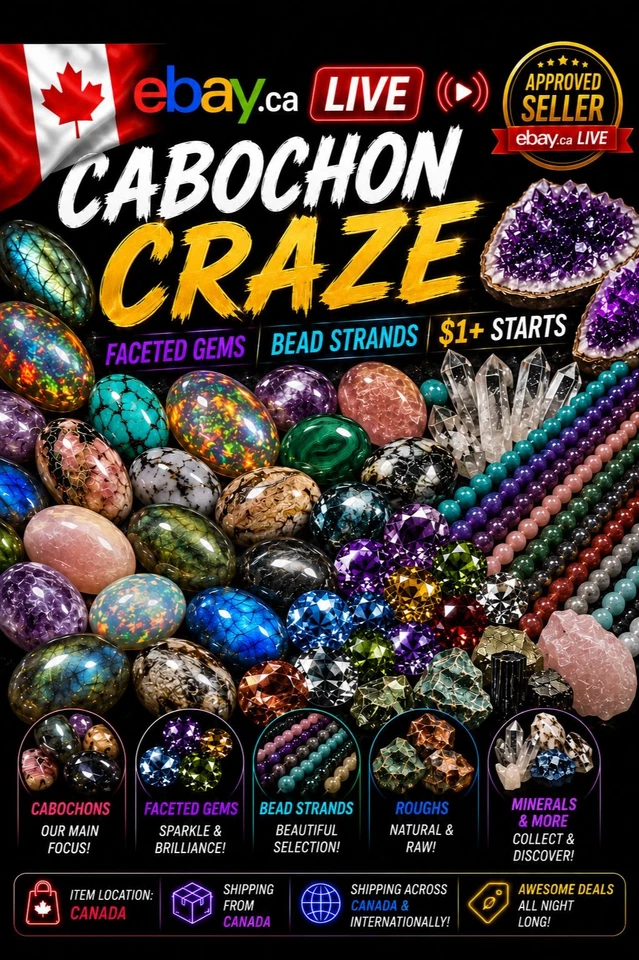 💎 FREE SHIPPING CA USA | Rare Gemstones • Bundle Deals • Crystals-Minerals
