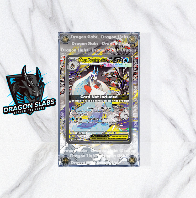 Pokemon Mega Froslass EX 275/217 SIR Ascended Heroes Extended Artwork Case