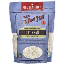 Oat Bran Hot Cereal, Gluten Free, 1 lb (454 g)