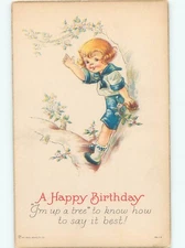 Divided-Back CHILDREN SCENE Great Postcard : make an offer AA6168